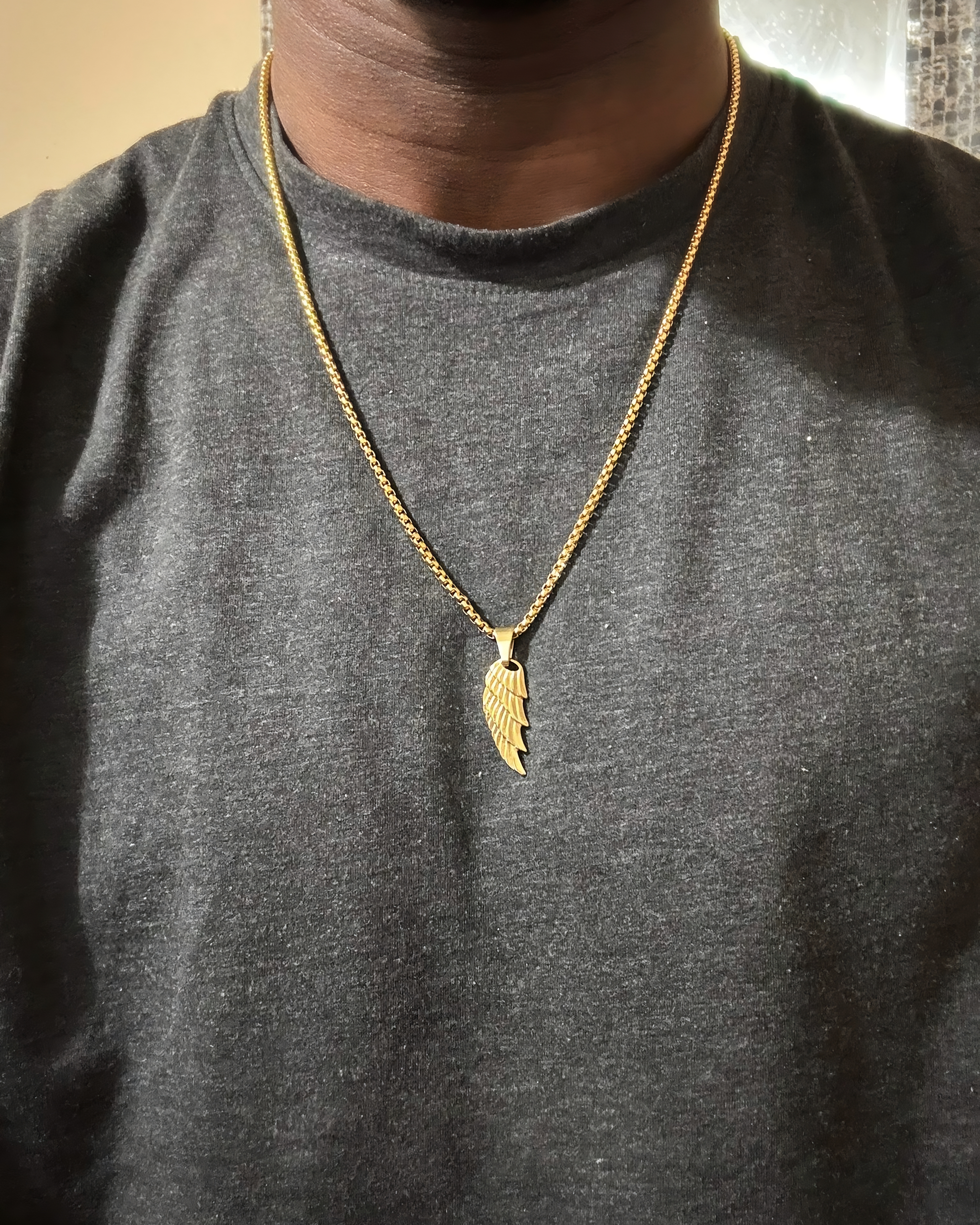 WING PENDANT (GOLD)
