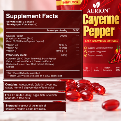 Aurion Cayenne Pepper